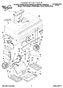 SECTION Diagram and Parts List for RH8330XDS0  Whirlpool Range Hood