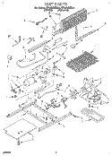 UNIT Diagram and Parts List for RT18BMXBL01  Roper Refrigerator