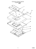 Part Location Diagram of 9781542 Whirlpool HARNS-WIRE