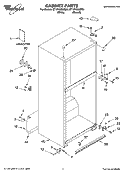 Part Location Diagram of 2302183 Whirlpool Energy Label