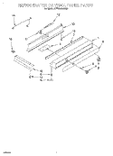 REFRIGERATOR CONTROL PANEL Diagram and Parts List for KSSS42MDX05  KitchenAid Refrigerator