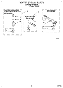WATER SYSTEM Diagram and Parts List for LSR7233BZ0  Whirlpool Washer
