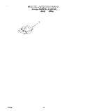 MISCELLANEOUS, LIT/OPTIONAL Diagram and Parts List for DU929PFGB2  Whirlpool Dishwasher