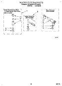 WATER SYSTEM Diagram and Parts List for LST7233AW1  Whirlpool Washer