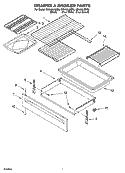 Part Location Diagram of 4454240 Whirlpool HARNS-WIRE