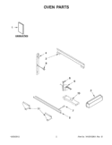 Part Location Diagram of W10239155 Whirlpool COVER