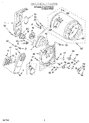 Part Location Diagram of WP696818 Whirlpool High Limit Thermostat