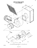 Part Location Diagram of 786151 Whirlpool Cover, Motor