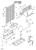 UNIT PARTS Diagram and Parts List for TT16TKXPQ01  Estate Refrigerator