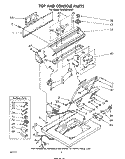 Part Location Diagram of 379964 Whirlpool Lid (White)