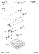 SECTION Diagram and Parts List for RH2636XDQ1  Whirlpool Range Hood