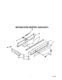 REFRIGERATOR CONTROL PANEL Diagram and Parts List for KSSS42MWX00  KitchenAid Refrigerator