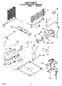 UNIT PARTS Diagram and Parts List for GT9SHKXMS02  Whirlpool Refrigerator