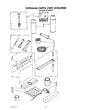 OPTIONAL Diagram and Parts List for EC5100XT0  Whirlpool Ice Maker