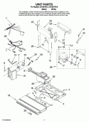 UNIT PARTS Diagram and Parts List for CB19G7W13  Whirlpool Refrigerator