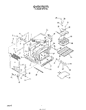 Part Location Diagram of 4337605 Whirlpool Bake Element