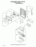 Part Location Diagram of W10278987 Whirlpool SEPARATOR