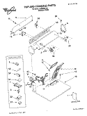 TOP AND CONSOLE PARTS Diagram and Parts List for LGR5635LQ0  Whirlpool Dryer
