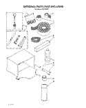 OPTIONAL Diagram and Parts List for ACU102XX1  Whirlpool Air Conditioner