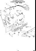 CONTROL Diagram and Parts List for 4YED27DQDW00  Whirlpool Refrigerator