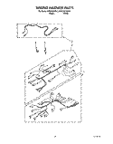 WIRING HARNESS Diagram and Parts List for KEBI200YBL0  KitchenAid Wall Oven