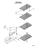 UNIT Diagram and Parts List for RV12EFRXW00  Roper Freezer