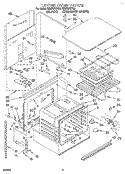 Part Location Diagram of 3171868 Whirlpool LOWER VENT Assembly.