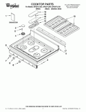 Part Location Diagram of W10189809 Whirlpool Manifold Panel - Stainless