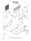 UNIT PARTS Diagram and Parts List for K9TREFFWMS01  KitchenAid Refrigerator