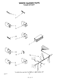 WIRING HARNESS Diagram and Parts List for GSHF7884P1  Whirlpool Dishwasher