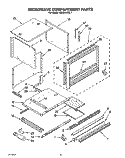 Part Location Diagram of 3148928 Whirlpool End Cap, L.H.