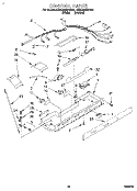 CONTROL Diagram and Parts List for KSRC22KBAL01  KitchenAid Refrigerator