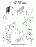 UNIT PARTS Diagram and Parts List for WRF560SFYM00  Whirlpool Refrigerator