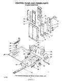 Part Location Diagram of 878194 Whirlpool Panel, Backguard (Almond)