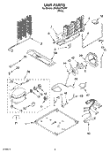 Part Location Diagram of 2187586 Whirlpool HARNS-WIRE