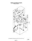 OVEN ELECTRICAL Diagram and Parts List for SE960PEPW1  Whirlpool Range