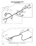WIRING HARNESS Diagram and Parts List for KCMS132S2  KitchenAid Microwave