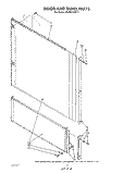 DOOR AND PANEL Diagram and Parts List for 4KUDC220T3  KitchenAid Dishwasher