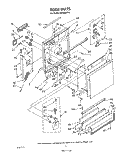 DOOR Diagram and Parts List for DU9400XT0  Whirlpool Dishwasher