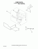 PUMP PARTS Diagram and Parts List for GI15NFLTB4  Whirlpool Ice Maker