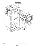 Part Location Diagram of 1105517 Whirlpool Scroll, Fan