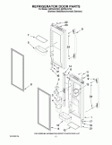 Part Location Diagram of WP13009903 Whirlpool HOLDER-BEV