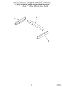 MICROWAVE COMPARTMENT Diagram and Parts List for GSC278PJB3  Whirlpool Microwave Oven Combo