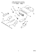 TOP VENTING, OPTIONAL Diagram and Parts List for KEBI276DBL11  KitchenAid Wall Oven