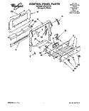 Part Location Diagram of 4371711 Whirlpool PANL-CNTRL