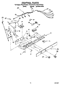 CONTROL PARTS Diagram and Parts List for TS25AFXKQ04  Estate Refrigerator