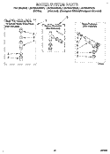 WATER SYSTEM Diagram and Parts List for LSC6244BQ0  Whirlpool Washer