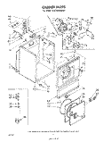 SECTION Diagram and Parts List for GLE7900XMW0  Whirlpool Dryer
