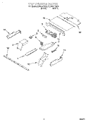 Part Location Diagram of 4454927 Whirlpool HARNS-WIRE