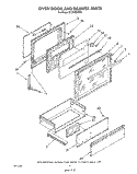 Part Location Diagram of 4315664 Whirlpool FRAME-DOOR
